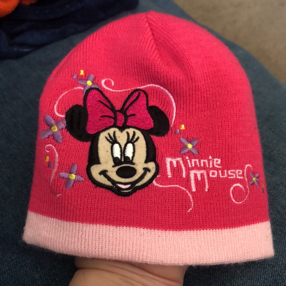 🇺🇸Girls’ Minnie Mouse winter hat